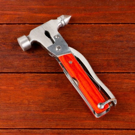 Multitul 13V1 with a hammer, wood-3