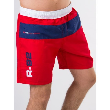 Male ISee shorts, size 54, red color, blue-1
