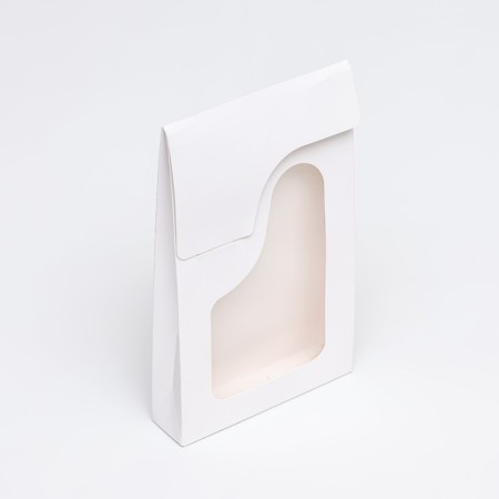 Confectionery packaging "Kulek" with a window 12 x 3 x 20 cm-1