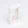 Confectionery packaging "Kulek" with a window 12 x 3 x 20 cm