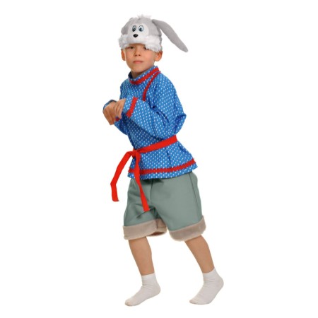 Carnival costume "Bunny-raid", p. M, height 122-128 cm
