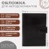 Cover for autoDocations and passports, department for bills, textura, brown color