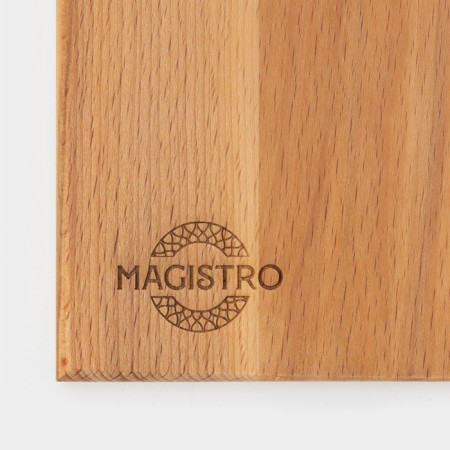 Board cutting Oak MAGISTRO, 40 × 24 × 1.2 cm, with a handle-10