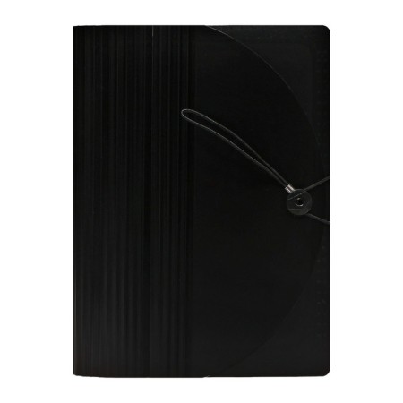 A4 elastic band, 24 departments (multi -colored), black-5
