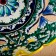 Rishtan ceramics "Patterns", 25 cm, 25 cm,