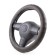 Autoprofi steering wheel, eco-leather steering, 9 cm girth, black, size m, 37-39 cm