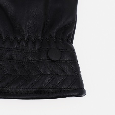 Gloves male, dimensionless, with insulation, black color-1