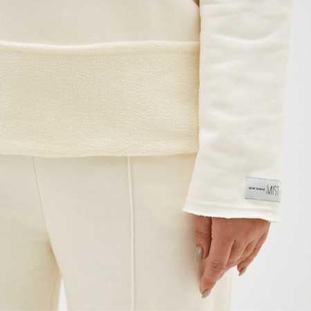 Women's sweatshirt MIST COZY STYLE, Milk, Size 58-3