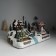 Souvenir plastic light "Carousel at the Christmas tree" is spinning 35x20x19 cm
