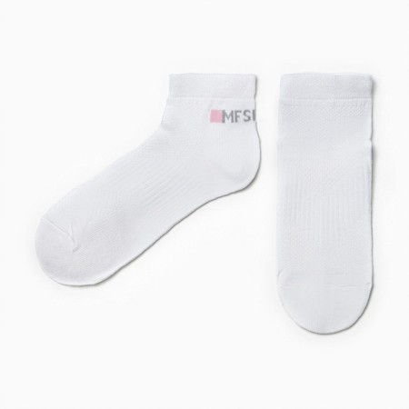 Women's socks, white color, size 23-25