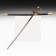 Souvenir saber, black scabbard with bronze, blade 77 cm