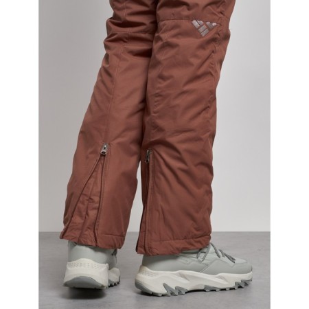 Semicunners of women's winter, size 42, brown color-11
