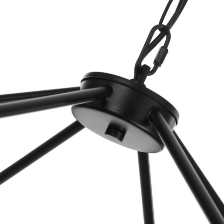 Paletto chandelier 6he27 40W black 70x66x36-80cm Bayerlux-6