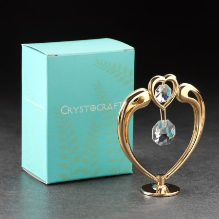 Souvenir "Heart", with crystals-3