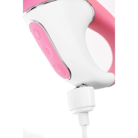 Unrealistic vibrator Satiffyer Air Pump Booty 5, silicone, pink, 15 cm-6