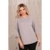Female jumper, size 54, gray color