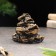 Souvenir "Triple Monetary toad", Hyps concrete, 6x6x8 cm, set 3 pcs, 6x8.5 cm