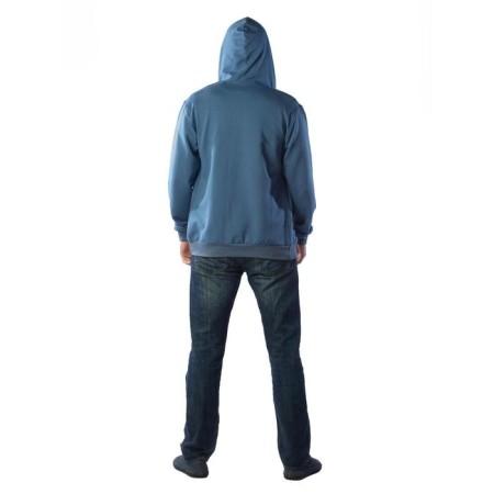 Male hoodies, size 54, indigo color-5