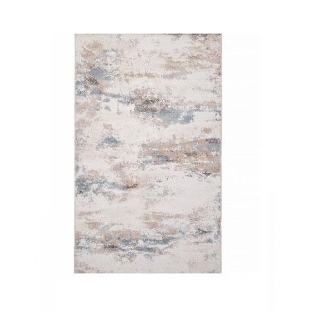 Rectangular carpet Merinos Naturel, size 100x200 cm, color Beige-Blue-1