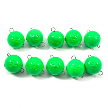 Cargo Cheburashka painted collapsible Yaman 10 pcs., 32 g, green-3