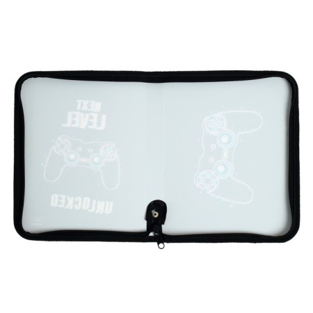 Folder for notebooks A5, 180 x 230 x 25 mm, lightning around, plastic 0.5, PM-A5-04 Calligrata "Game"-4