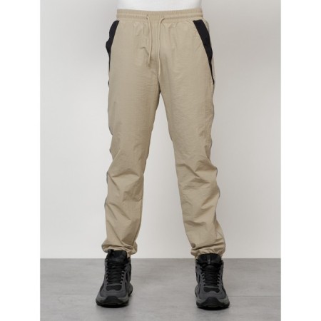 Sports suit men's, size 50, beige color-4
