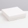 The box is folding, cover is, white, 30 x 30 x 8 cm