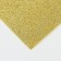 Foamiran glitter 2 mm, 50x50 cm, light golden
