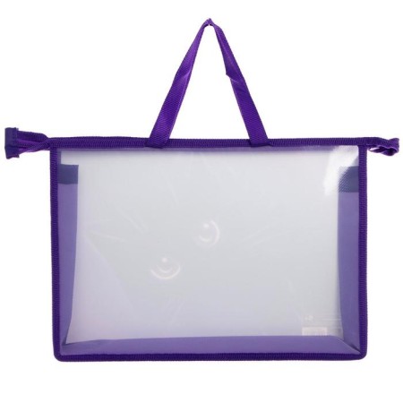 Folder with A4 handles, 335 x 235 x 55 mm, plastic, pens, calligrata "cat"-2
