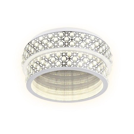 Ambrella Light Ice lamp, 164W LED, 12300LM, 3000-6400K, white color, chrome with FDU