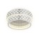 Ambrella Light Ice lamp, 164W LED, 12300LM, 3000-6400K, white color, chrome with FDU
