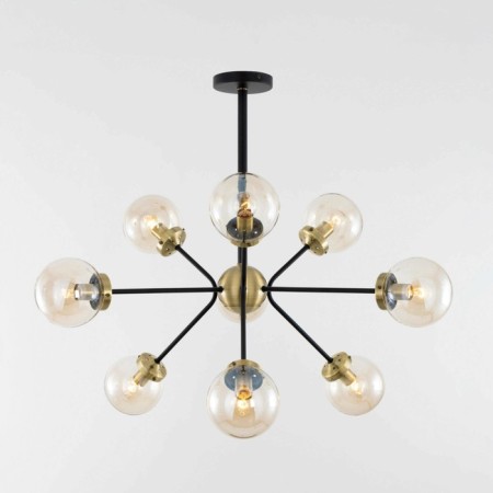 Cutilux Cutilux chandelier CL105295 78x78x64 cm, 9x40W, E14, brown color-5