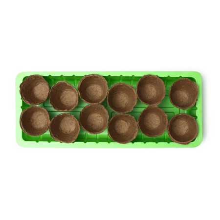 Mini-Penika: 36 × 13 × 12 cm, peat pot 6.5 × 6.5 cm, 12 pcs., Greengo-3