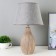 Bulbed lamp 16505/1 E14 40W gray 22x22x38 cm Risalux