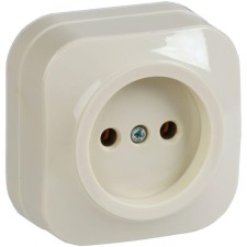 IEK ERH10-K33-10 GLORY, OP, 1 outlet without grounding