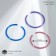 Piercing in the nose "Ring", D = 8 mm, set 40 pcs., Mix 750 color