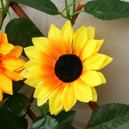 Decorative fence, 110 × 40 cm, “sunflowers”, Greengo-3
