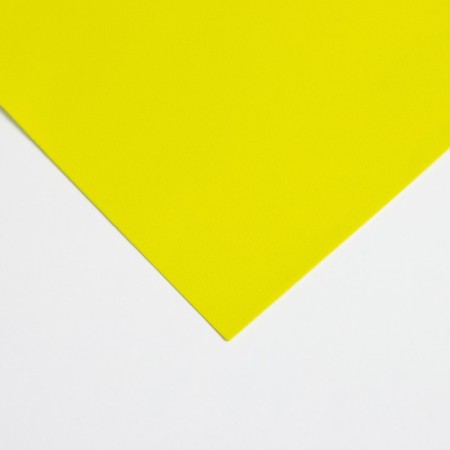 Foamiran matte 50x50cm 1 mm, fluorescent yellow-1