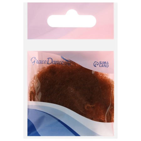 Grace Dance hair grid, cobweb, 70 cm, coffee color-3