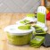 Vegetable Greek Universal Fresh Cook, 7 nozzles, white/green color