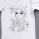 Set for creativity T-shirt-coloring "Gloomy stories", size 140-146 cm