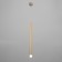 Lamp Bayerlux "Alamo" 3W 4000k gold 3x3x50-150 cm