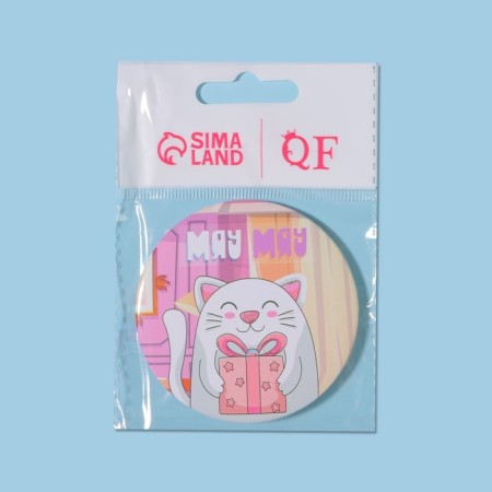 Mirror "cat", d = 7 cm, multi -colored-5
