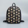 Baby backpack for girls from artificial leather "Corgi" 27x23 x 10 cm