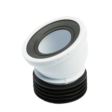 Fan pipe for the toilet "Ani Plast" W2228, 110 mm x 22.5 °, short