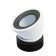 Fan pipe for the toilet "Ani Plast" W2228, 110 mm x 22.5 °, short