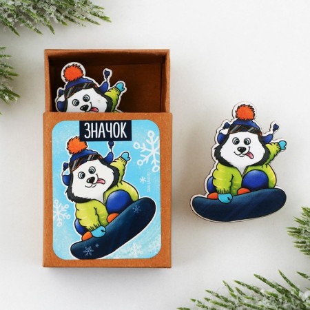 Icon in the box "Pesik", 5 x 4 cm-1
