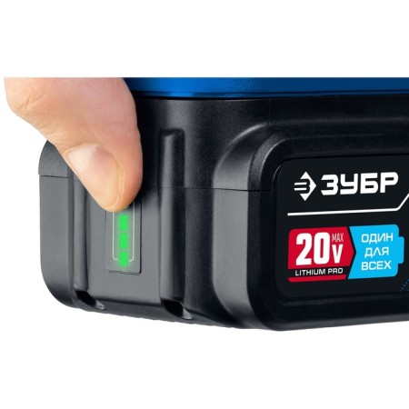 Drunk saber battery. Zubble SPB-180, 20 V, 4 Ah, Li-Ion, 2600 move/min, cut 180 mm,-6