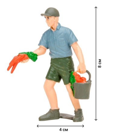 Set of figures "on the farm", 7 items-5