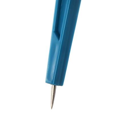 Circular plastic 120 mm with a mechanical pencil, in PVC, with slate, mix-3